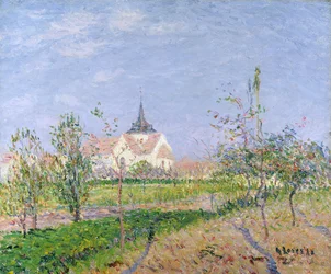 Die Kirche von Vaudreuil, ca. 1905